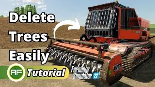 How To Get Rid Of Trees Easily On Console? - Lizard Trex600 Mod Review - Farming Simulator 22
