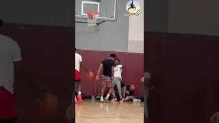 Dodging all eye contact 🤣 #basketball #givingbuckets824 #lafitness #fyp #ballislife