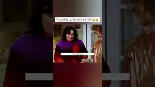 when chandler calls monica fat to her face 🤭😂 #friends #friendstv #shorts #chandler #monica