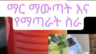 ማር ማውጣትና የማጣራት ስራ                  December 12, 2025