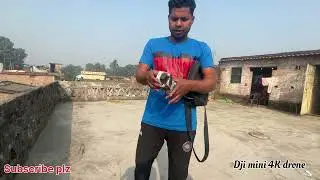 Dji mini 4K drone unboxing Vlogs. #vlogsvideo #virals #madhubani dji ka dron kesa dikhta hai 