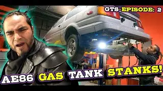 AE86 GTS ep2 GasTank STANK!!