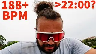 Can I beat my 5k PR with no training.... (sub 22 min at 210 lb?)