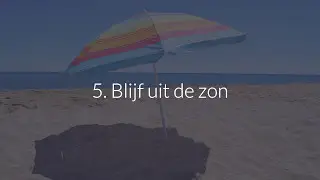 Verbrand door zon? 5 handige tips