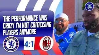 THE PEFORMANCE WAS CRAZY I’M NOT CRITICISING  PLAYERS ANYMORE 