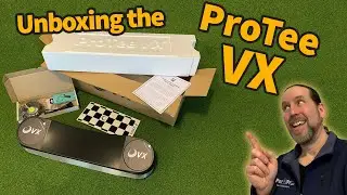 Unboxing the ProTee VX Golf Launch Monitor & Simulator!