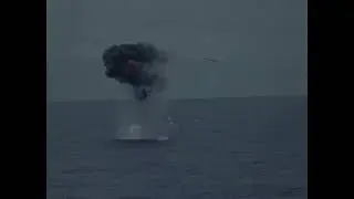 F4U Corsairs, F6F Hellcats and TBM Avengers Attacking a Towed Target During WW2