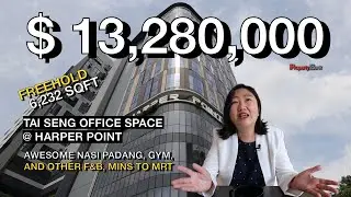 Freehold 6,232 sqft Office at Harper Point | Minutes To Tai Seng MRT | Singapore Commercial Property