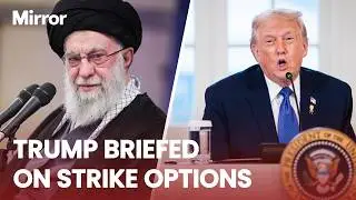 Trump Signals Military Response as Iran Clamps Down