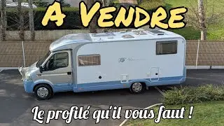 A vendre : Un profil&eacute; Burstner Soute garage sur Master 3.0dci en super condition !