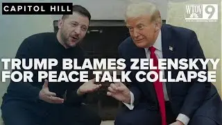 Trump blames Zelenskyy for peace talk collapse as Rubio skips London meetings