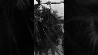 Les 4 cavaliers de l'apocalypse. Le cavalier noir Famine #bible #jesus #jesuschrist