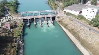 DRONE SHOT Part 2 Nangal (Bhakra Dam) - Punjab & Himachal Pradesh