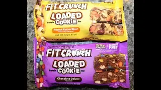 Robert Irvine&rsquo;s Fit Crunch Loaded Cookie Protein Bar: Peanut Butter Blast & Chocolate Deluxe Review