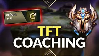 Challenger TFT Coaching - [When to roll in TFT and When to Economize] - Patch 10.3