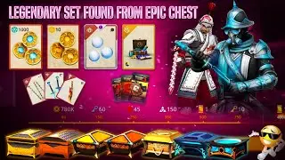 how to complete marathon in shadow fight 3! legendary set found from epic chest! sf3 opening chest