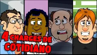 SEPARAMOS PARA VOCÊS, QUATRO CHARGES DE COTIDIANO!