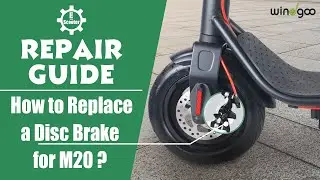 Electric Scooter Repair Guide | How to Replace a Disc Brake for M20?