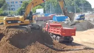 Экскаватор гусеничный, CAT 320