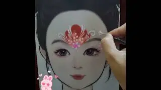 Face Painter with me. Part 5. #painting #art #drawing
