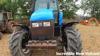 2002 New Holland TS100 5.0 Litre 4-Cyl Diesel Tractor (100 HP)