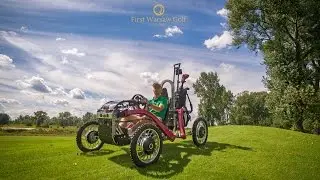 Swincar First Golf Club Car - fun ride with Michał Ligocki at First Warsaw Golf