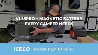ICECO | Every Camper Needs VL35Pro + Magnetic Battery