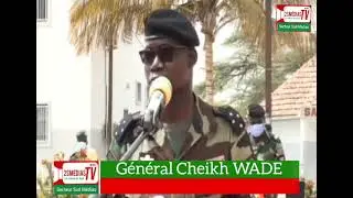 Saint louis: Visit&eacute; du G&eacute;n&eacute;ral de corps d'arm&eacute;e Cheikh Wade, chef d'&eacute;tat-major g&eacute;n&eacute;ral des arm&eacute;es...