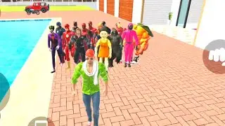 🔥New 🤯Ironman 😱Spider-man 🕷️ Venom 🥳Godzilla Joker🤩 Indian Theft Auto 💥Simulator 🎮Game Play 