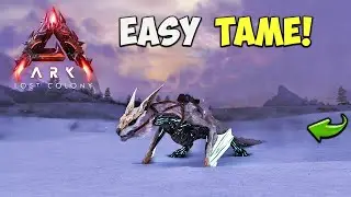 The Best Way To SOLO Tame a Managarmr EASY! on Lost Colony | ARK Survival Ascended