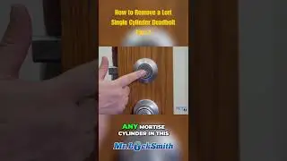 How to Remove a Lori Single Cylinder Deadbolt Part 1