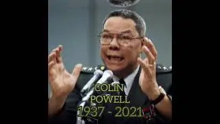 Colin Powell💐(1937 - 2021)SALUTE 🫡🇺🇲🪖 R.I.P. 🪦Alma Powell (1937 - 2024)