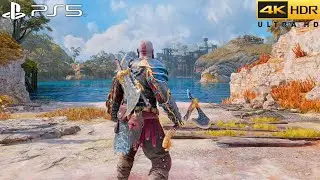 God of War Ragnar&ouml;k (PS5) 4K 60FPS HDR Gameplay - (Full Game 100%) (Hardest Difficulty)