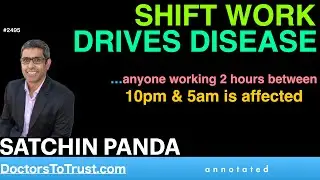 SATCHIN PANDA c1 | SHIFT WORK DRIVES DISEASE  &hellip;anyone working 2 hours between 10pm & 5am is affected