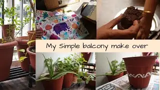 Amazon Great Indian Sale... My flop cake.... Simple balcony make over...