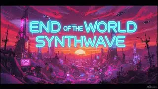 End of the World Synthwave - Full Original Music Video - Tim Borg