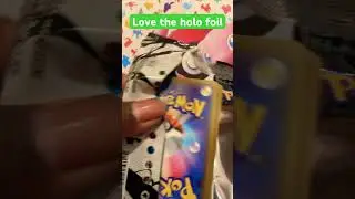 Loving the holo foil #pokemonchannel #pokemoncards #pokemontcg