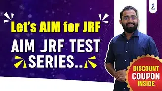 Let's AIM for JRF | Get 10% Discount on AIM JRF Test Series