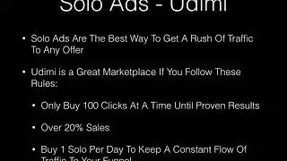 Affiliate Traffic Udimi