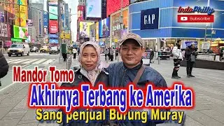 Mandor Tomo, penjual burung Muray Batu. Akhirnya Terbang ke Amerika