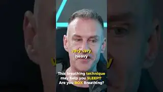 This breathing technique may help you SLEEP!? - Are you BOX Breathing? #sleep #breathing #shorts