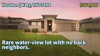 Katy, TX 77494 | $364,900 | 2,115 Sqft, 4 beds, 3 full baths, Single-Family | Rare water-view lot...