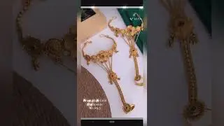 gold hathphool design #shorts #viralshorts #bridaljewellery #latest #goldjewellery
