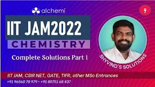 JAM CHEMISTRY 2022 COMPLETE SOLUTION PART-1