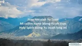 Mi haus blo oh jisas | PNG GOSPEL | Tokpisin lyrics  video 🇵🇬