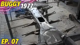 Buggy 1977 - Restauração/ Fabricação da nova tampa do chassi  - EP. 07
