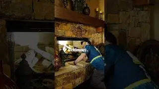 Your one stop shop for chimney and HVAC services! #reels #shorts #chimneycleaning #hvac