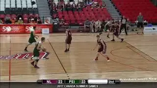 2017 Canada Summer Games - Men's Basketball - Prince Edward Island vs. Newfoundland 1
