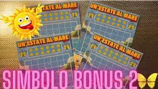 Ho trovato il simbolo bonus 2 🤑💥🥳🌞🌊#grattaevinci