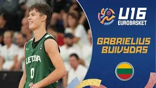 Gabrielius Buivydas 🇱🇹 | ALL-STAR FIVE | Full Highlights | FIBA U16 Eurobasket 2025
